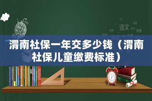 渭南社保一年交多少钱(渭南社保儿童缴费标准) 渭南社保一年交多少钱(渭南社保儿童缴费标准)