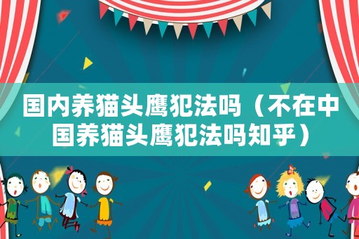 国内养猫头鹰犯法吗(不在中国养猫头鹰犯法吗知乎) 国内养猫头鹰犯法吗(不在中国养猫头鹰犯法吗知乎)